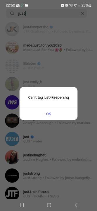 Instagram tags