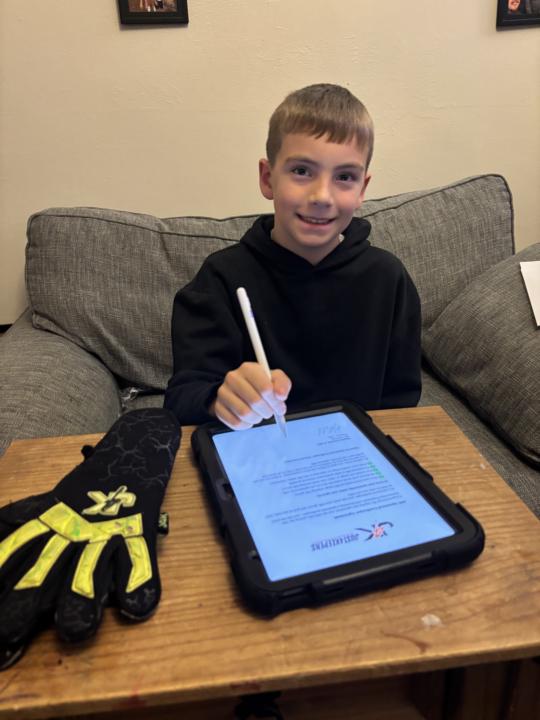 Sponsored Goalkeeper! 