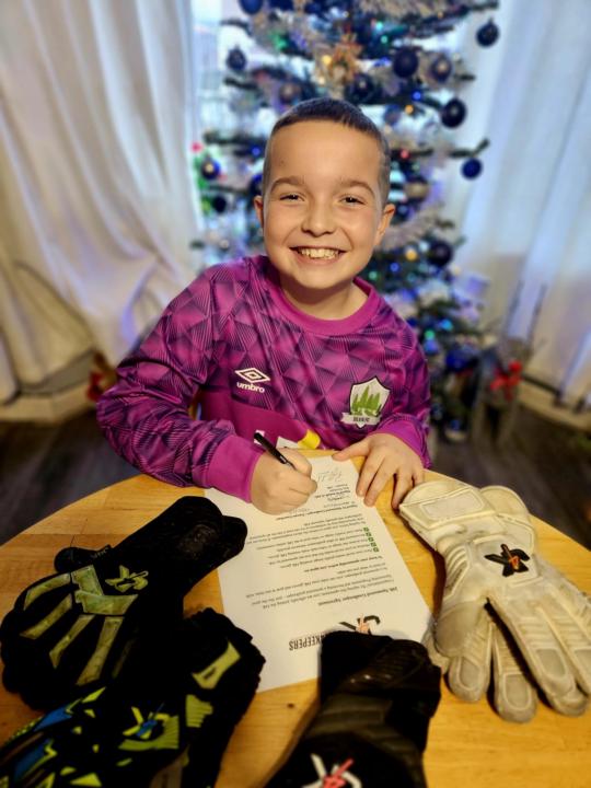 Signing day for my boy Noah (Nuno)