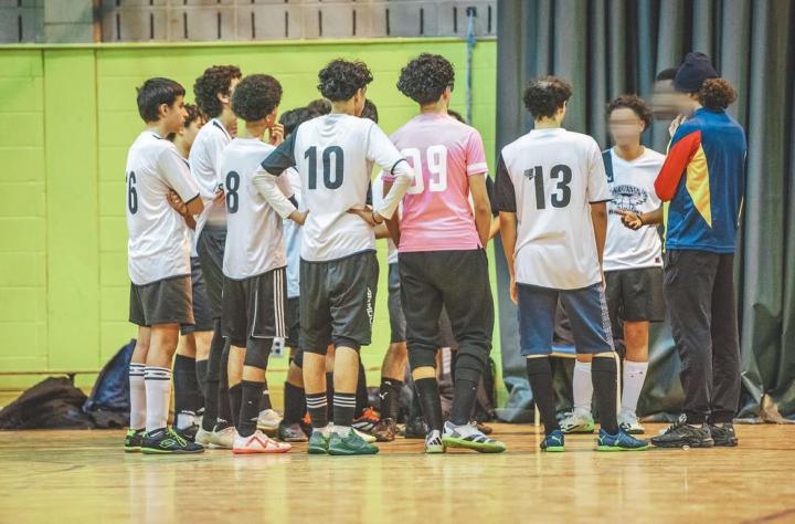 Qualified for the futsal playoff