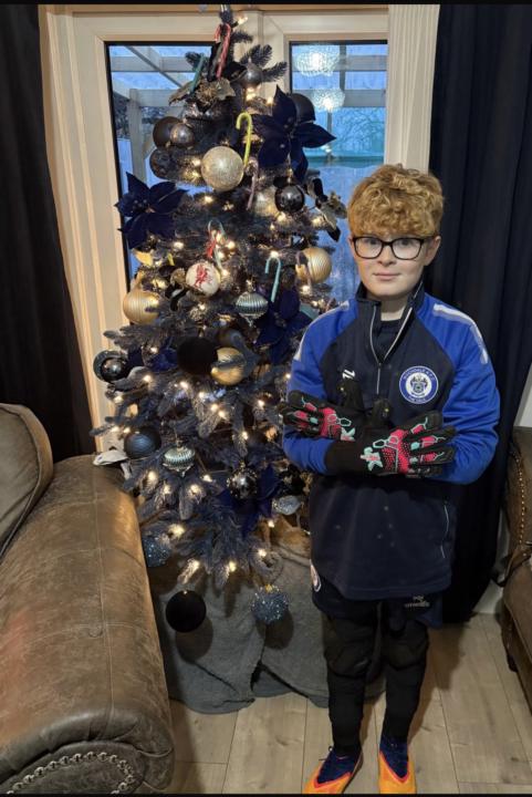 New gloves for training 