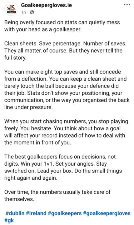 Play focussed, committed but FREELY