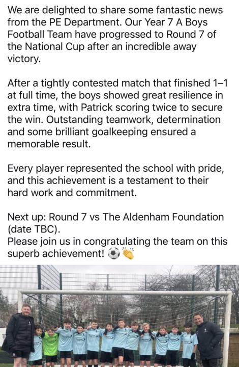 English schools national cup