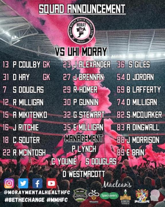 First Charity Squad of the Year