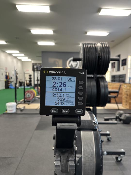 Monday rowing 