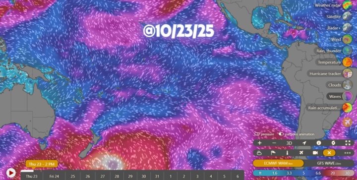 CR: CR Surf Forecast - Easy Weekend into PSYCHO End of Month