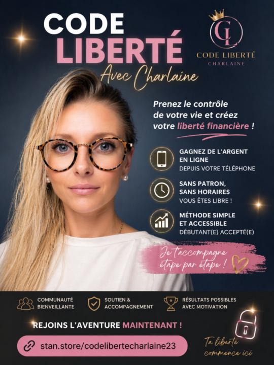 Charlaine Code liberte