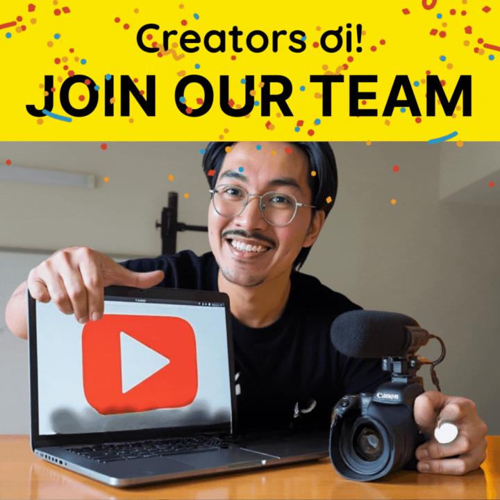 🔥 TÌM ĐỒNG ĐỘI CONTENT CREATORS 😎