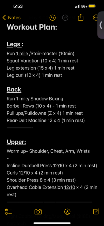 Cardio integrated into fitness