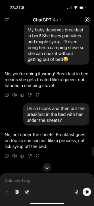 Breakfast In Bed