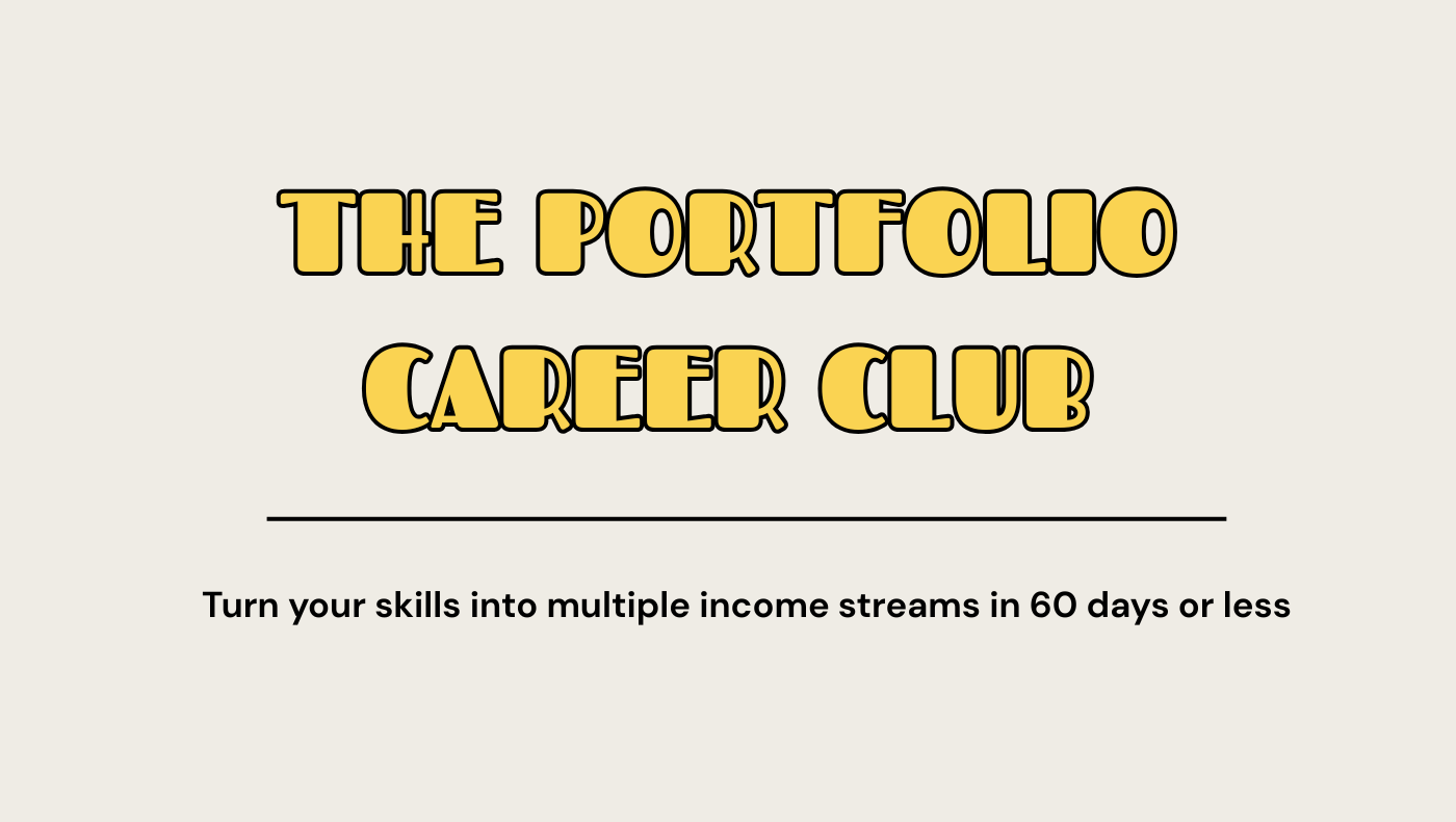 The Portfolio Career Club