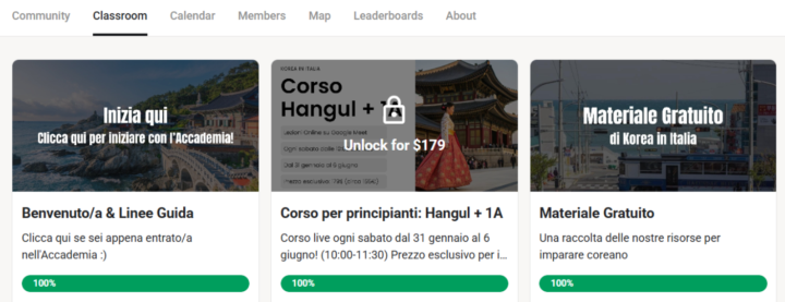 Iscriviti al corso live per iniziare a studiare coreano!