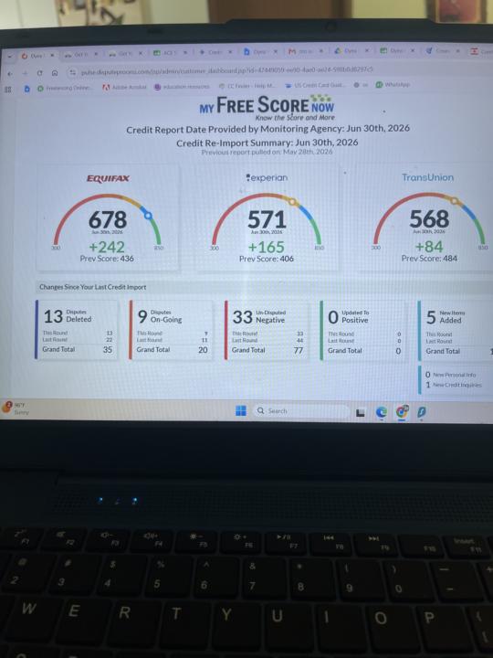 975+ credit score increase overall🔥🔥🔥
