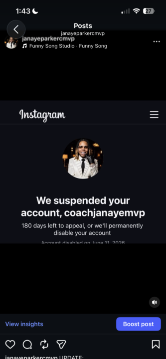 IG Account was Banned 💔