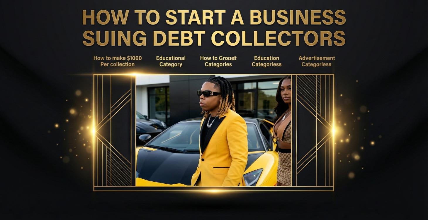 How to Start A Business Suing Debt Collectors