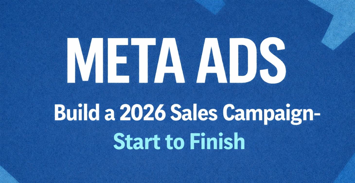 How To Build Your First META Ads Sales Campaign