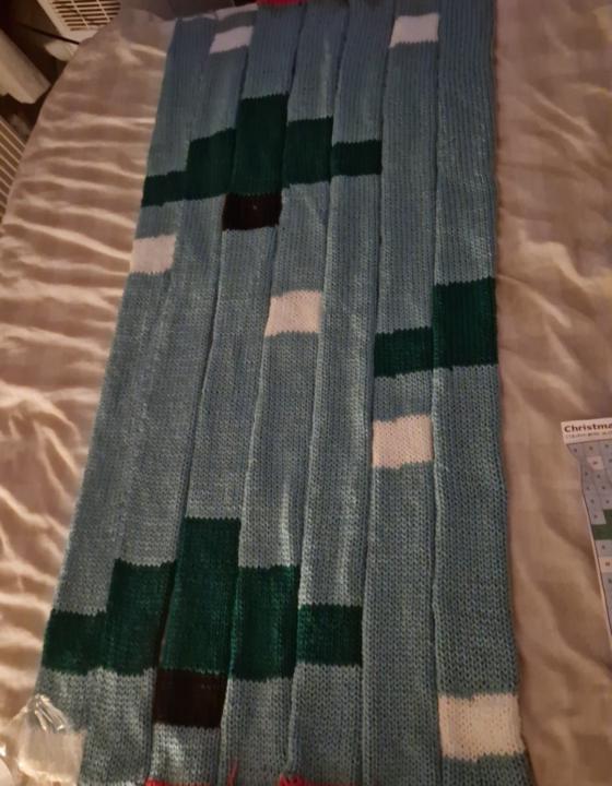 My Christmas blankey coming along nicely 