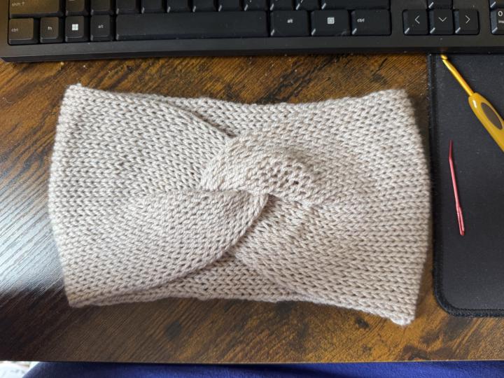 Twisted Ear Warmer 