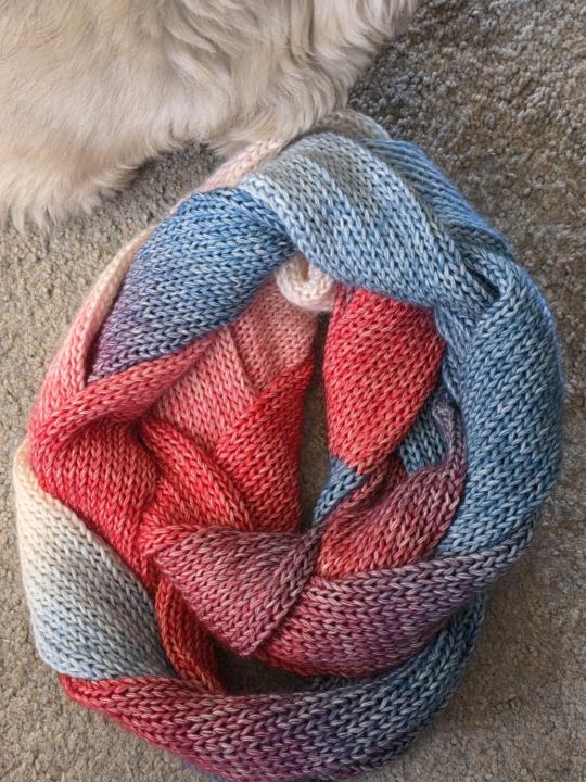 Braided Infinity Scarf