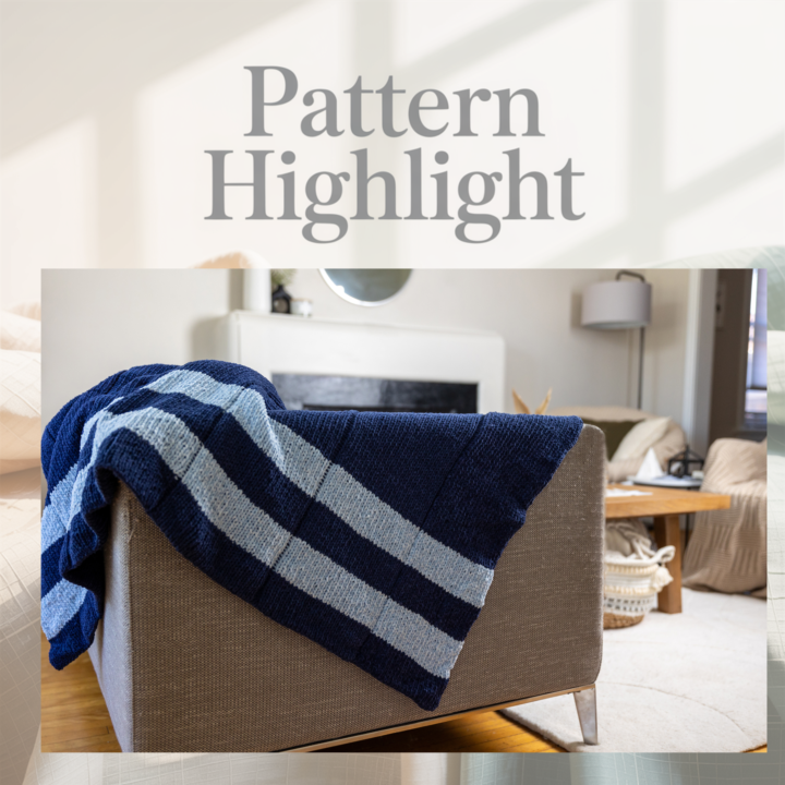 💙 Pattern Highlight – The Blue Chic Blanket 💙