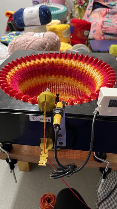 Discovery’s back on the job….