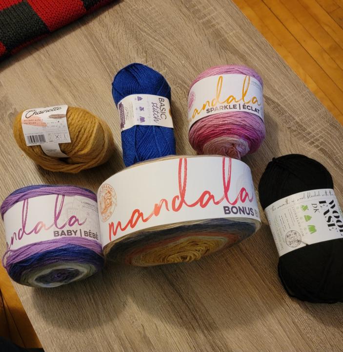 Look What Lion Brand Sent To Me