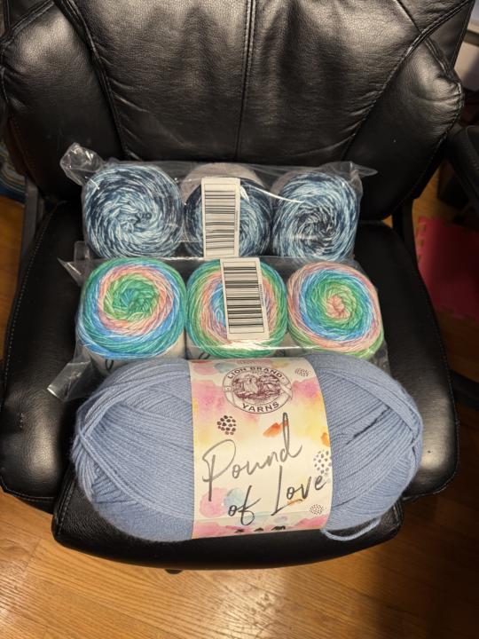My latest yarn haul