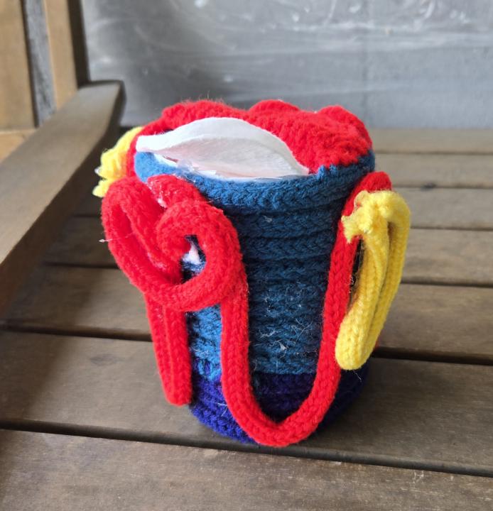 Cosmetic Cotton Round container 