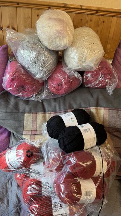Yarn deliveries! 
