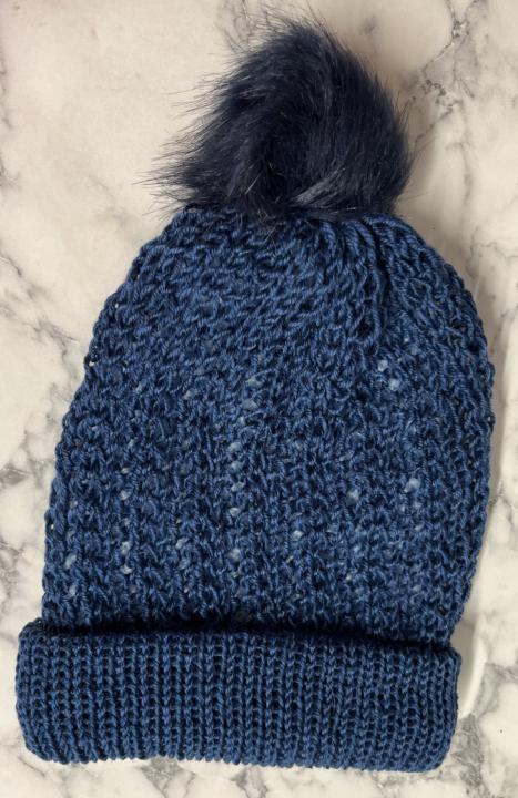 Blue hat is done…