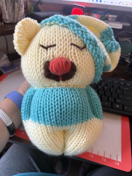 My first plush toy