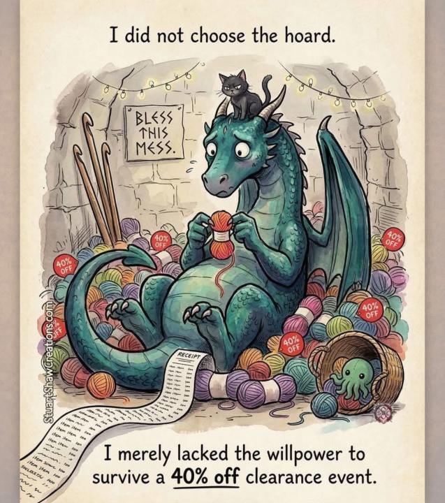 Yarn Dragon is back 😁😁