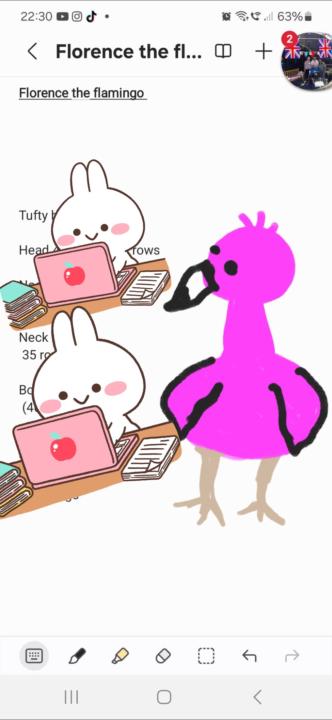 Florence the Flamingo