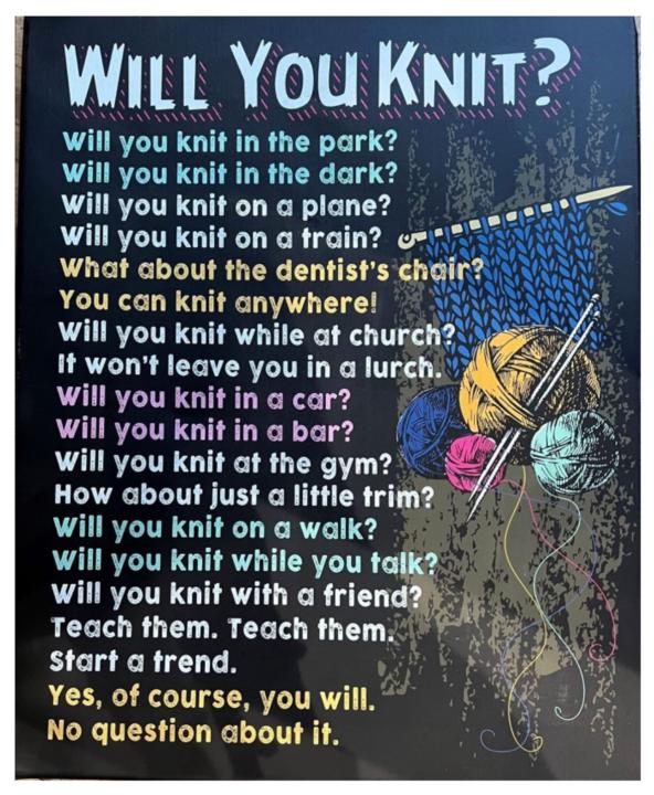 Oh! I love this …… Sam I Am! 