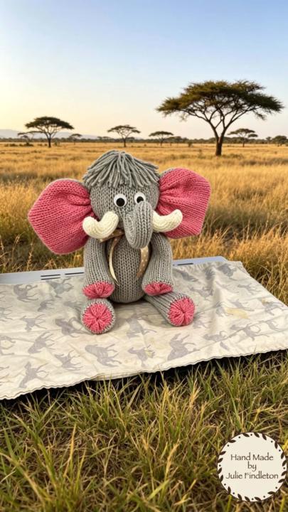 Here are my elephants from the class