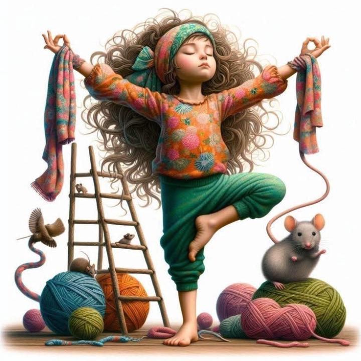 A little bit of Yogayarn