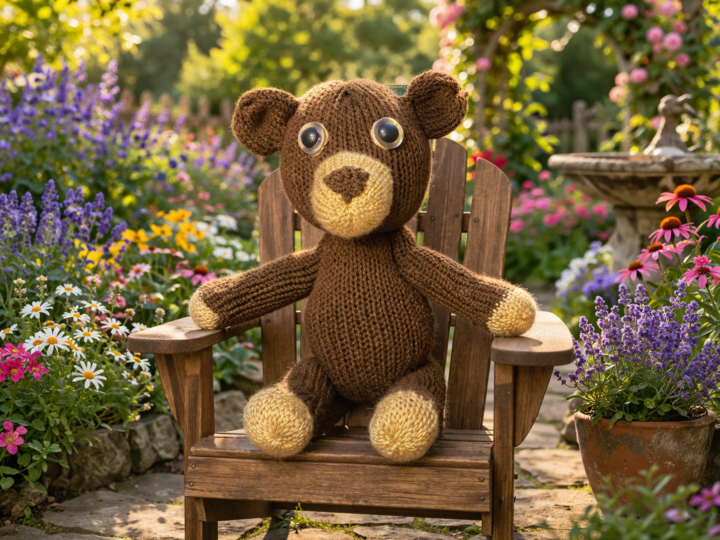 Finally finished my teddy bear