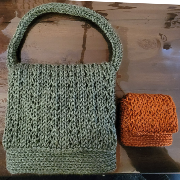 The First Pattern of 2026 Is Here - The Woodland Weave Purse