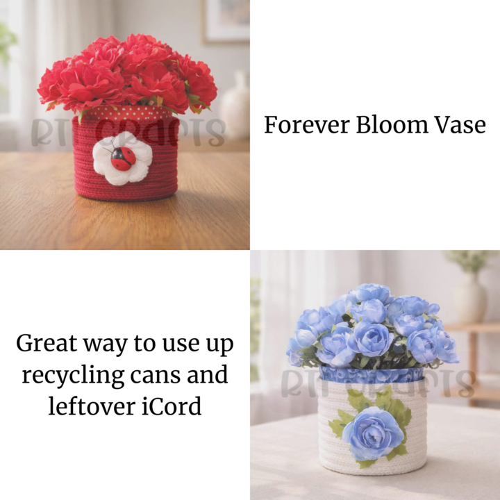 🌸 New VIP Pattern: Forever Bloom Vase