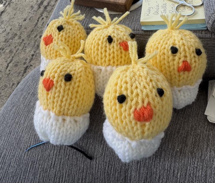 Little chicks. 
