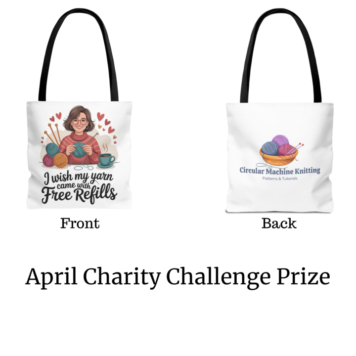 🎉 Surprise! April Charity Challenge is Here 💛🧶