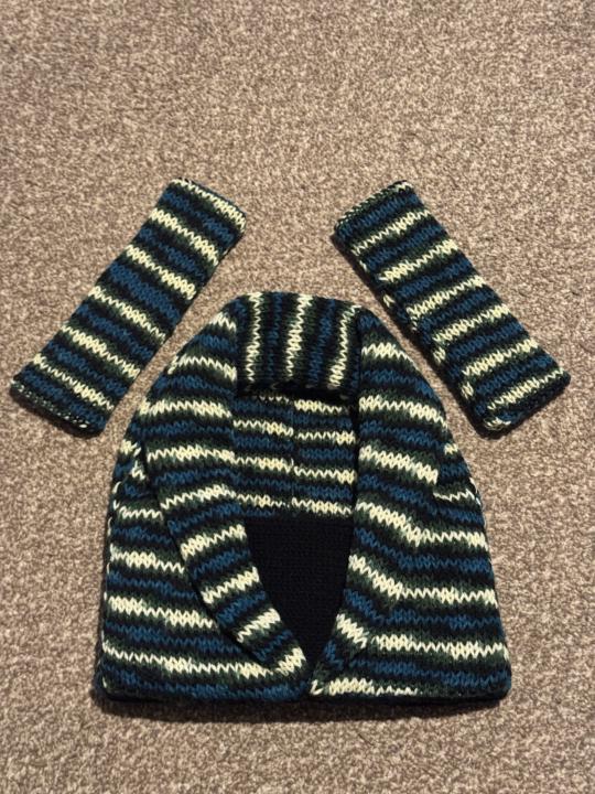 Hooded cowl set no2