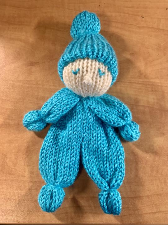I finished the doll Kindness doll.