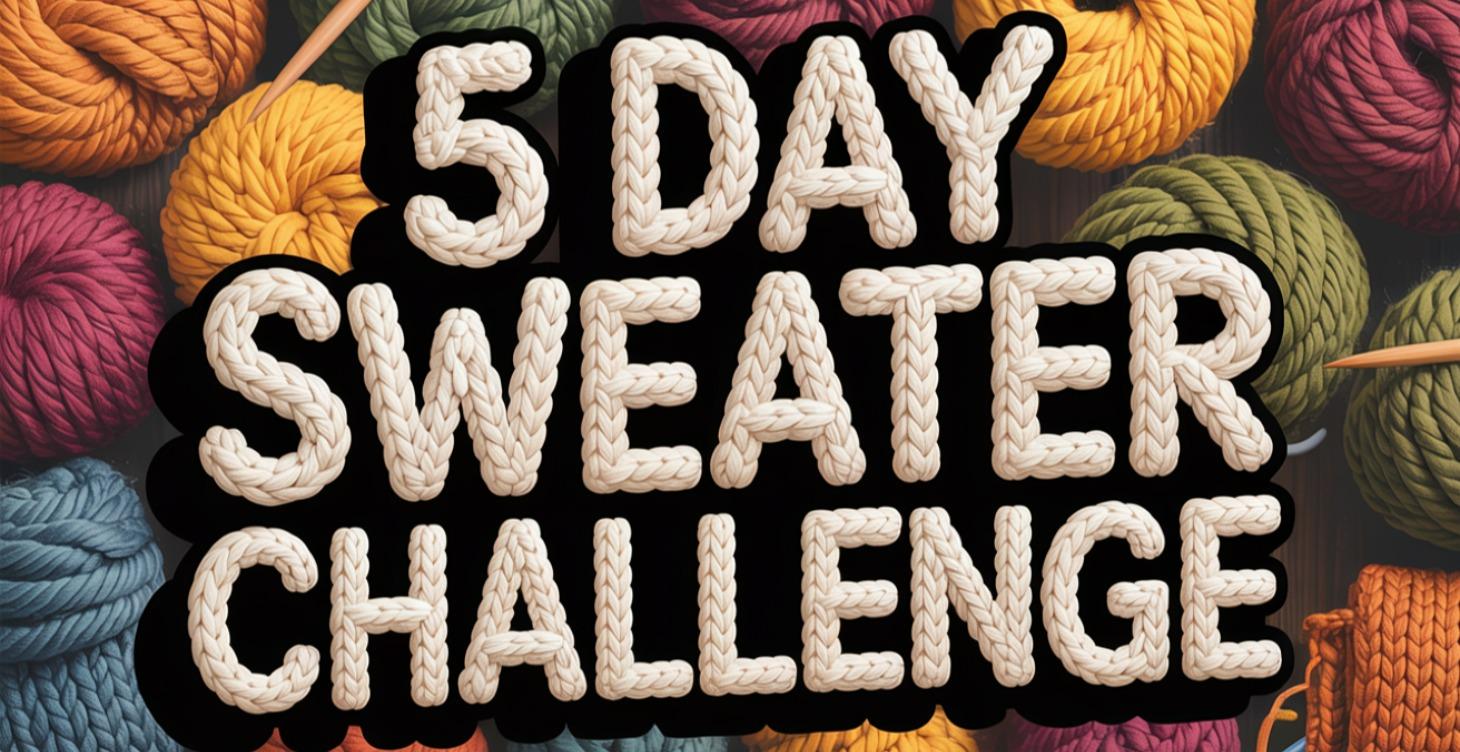 5 Day Sweater Challenge