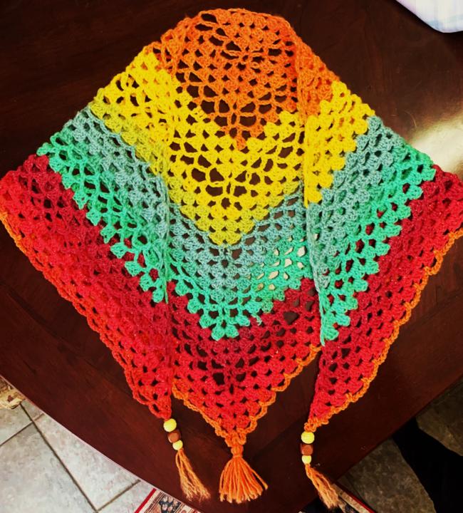 Jolie Châle -Pretty Shawl 