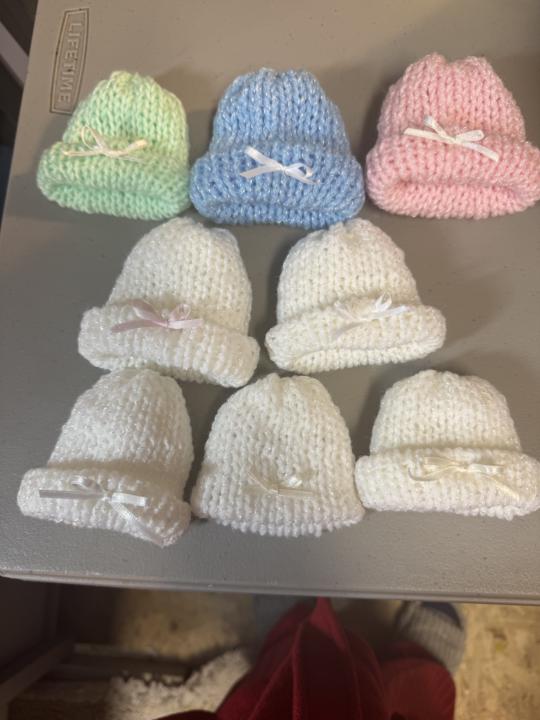 Sleeping/Angel hats