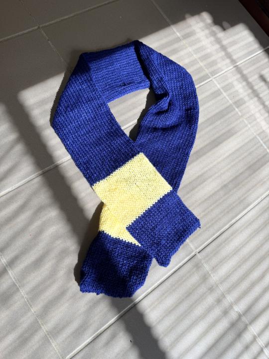 First scarf