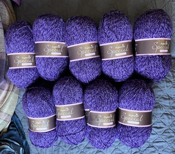 I got this beautiful yarn delivered this morning 