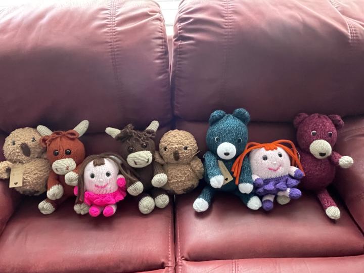 Stuffies ready for fayre
