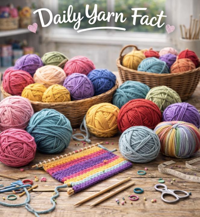 Daily Yarn /Knitting Fact